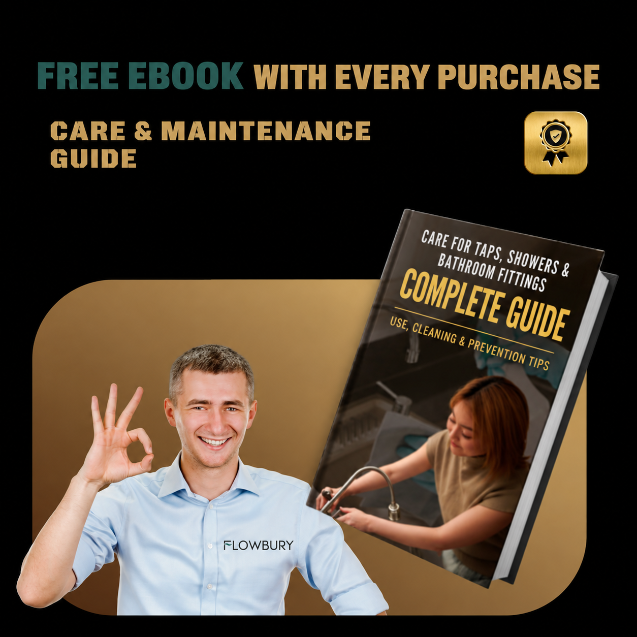 Free care and maintenance e-book with every purchase