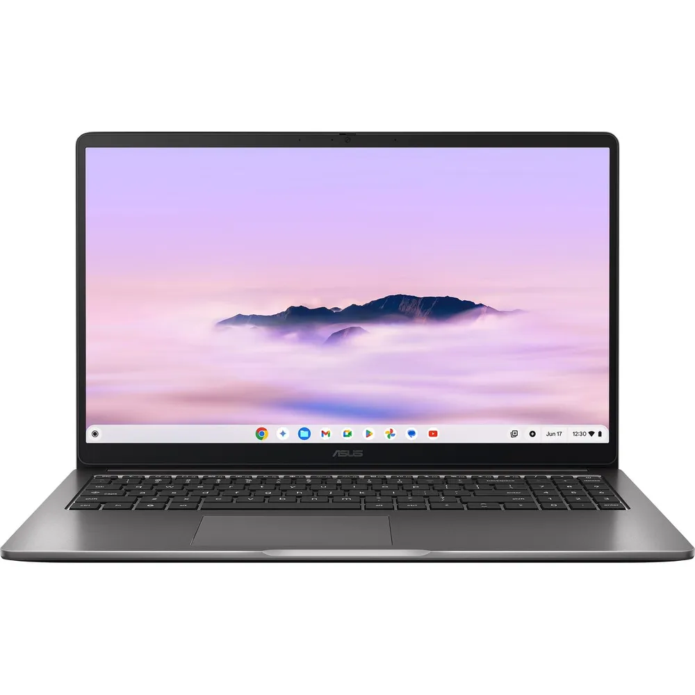 ASUS 15.6" Chromebook Plus CX15 Intel® Core™ 3, 8GB RAM, 256GB, eMMC, Full HD, Chromebook - Black / Grey