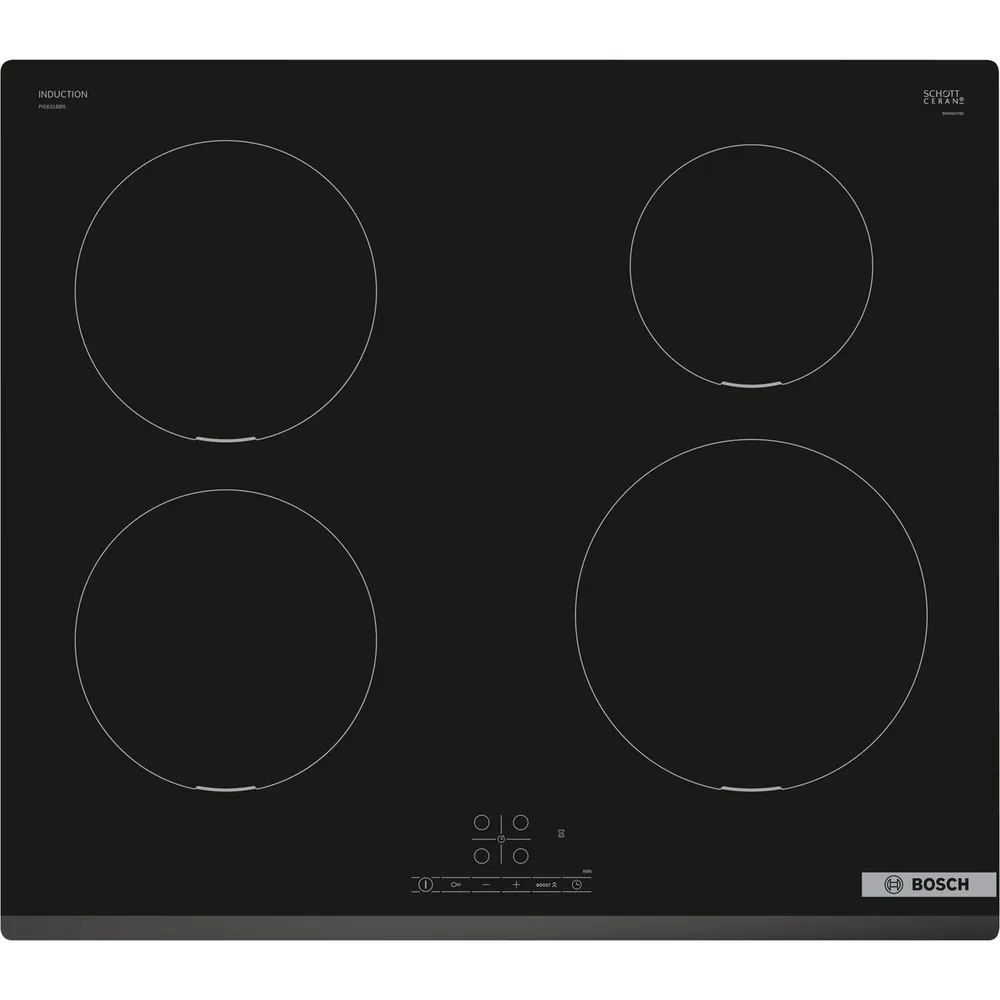 Bosch Series 4 PIE631BB5E 60cm Induction Hob - Black
