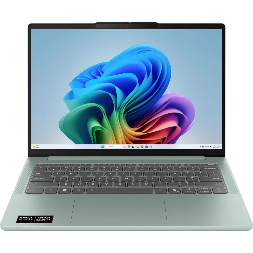 Lenovo IdeaPad Slim 5 OLED 14" Copilot+ Laptop - AMD Ryzen™ AI 7, 512GB SSD, 16 GB RAM - Breeze Moss