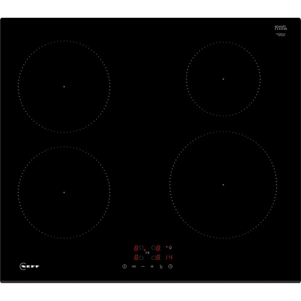 NEFF N30 T36FBE1L0 60cm Induction Hob - Black