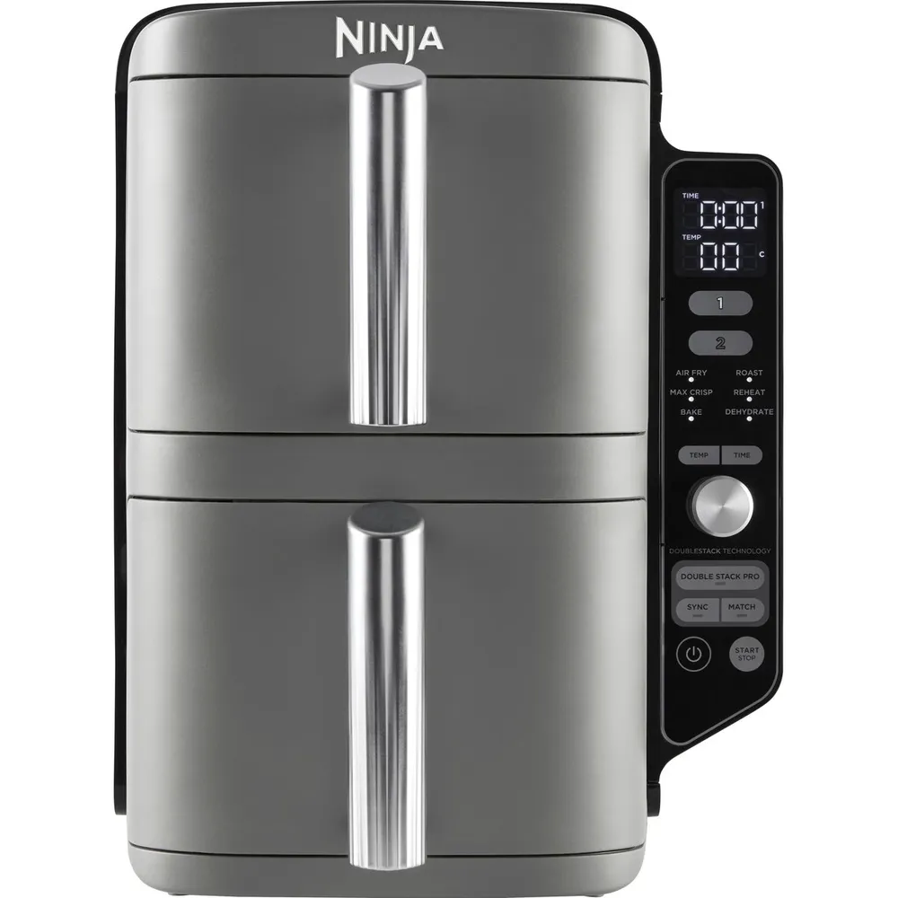 Ninja Double Stack XL SL400UK Air Fryer - Black / Grey