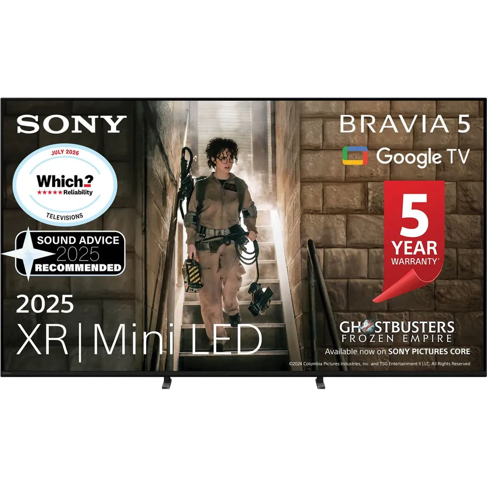 Sony Bravia 5 65" 4K Ultra HD MiniLED Smart Google TV [2025] - K65XR55B